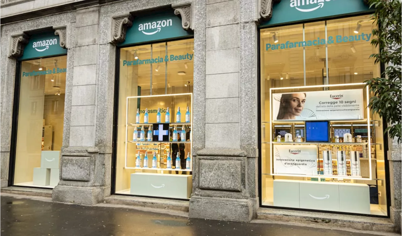 Amazon opens beauty and personal care store in Italy, as part of brick-and-mortar expansion