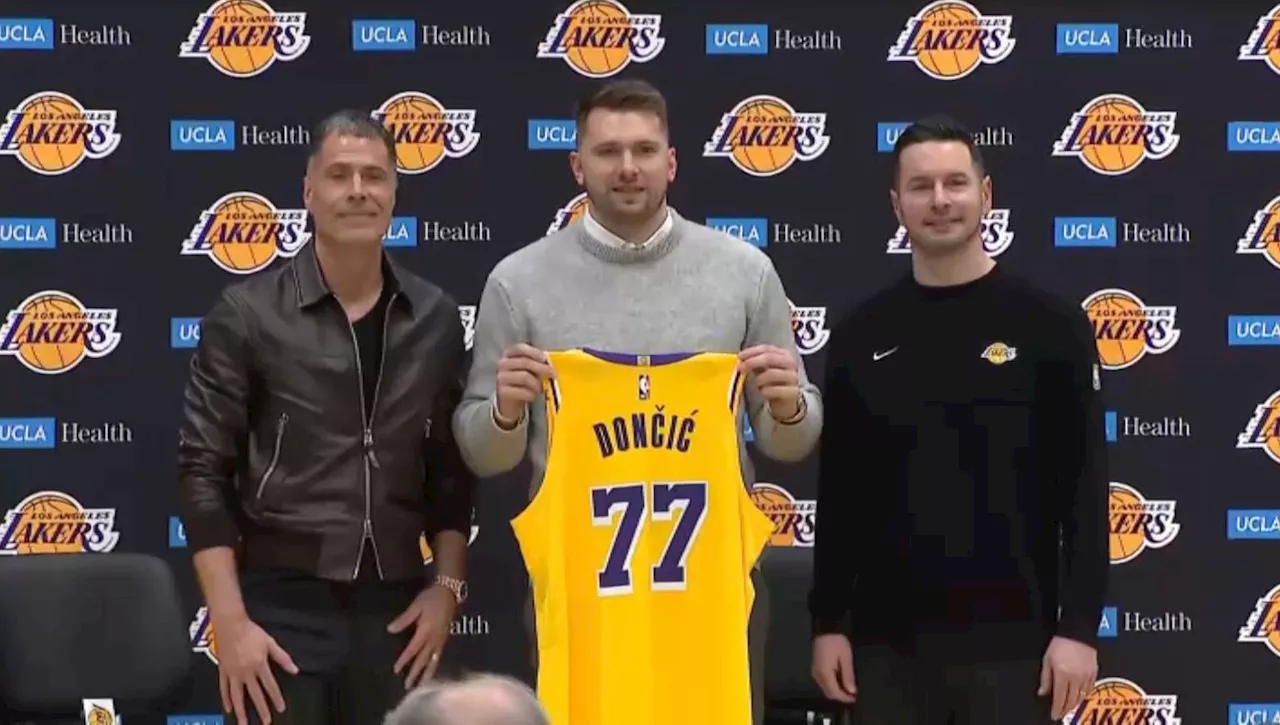 Lakers newest star Luka Dončić donates $500,000 to California wildfire relief