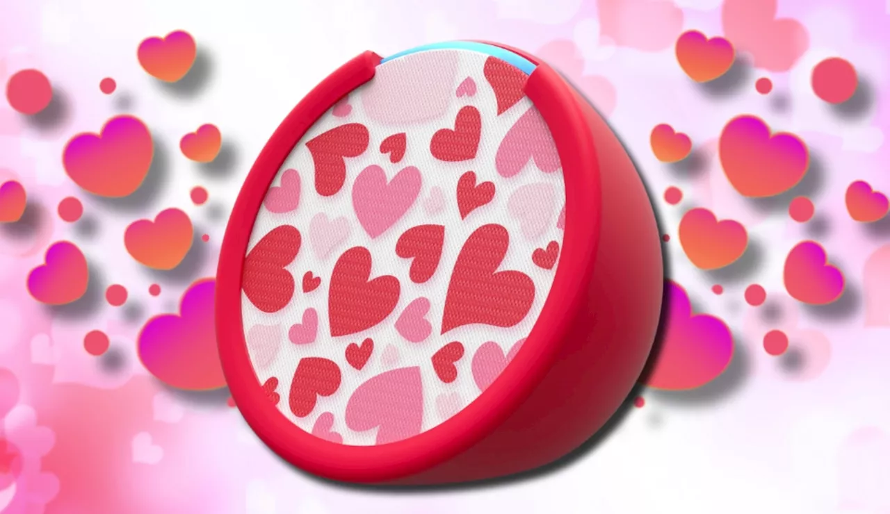 Get this Echo Pop Heart Speaker for $23 Off on Amazon Before Valentine's Day
