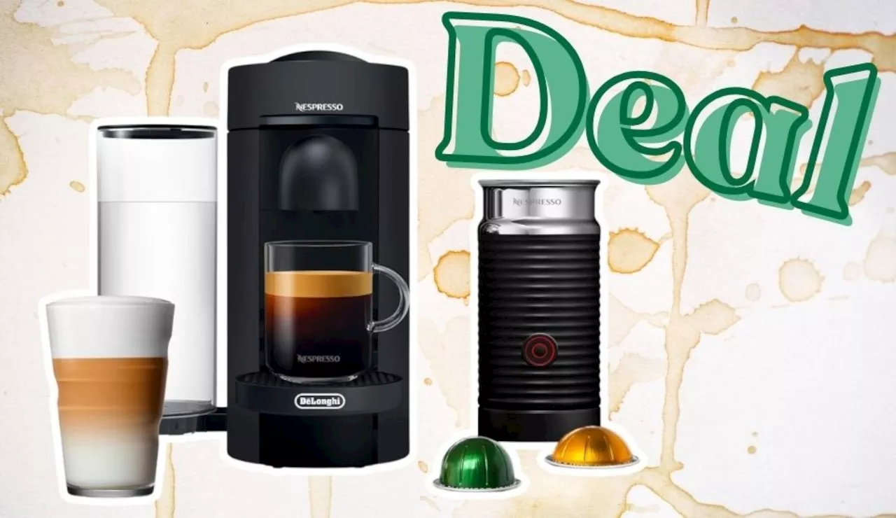 Nespresso Vertuo Plus Deluxe Coffee and Espresso Maker Deal at Amazon