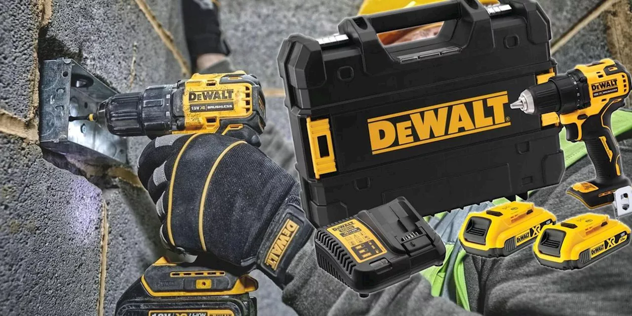 DeWalt Akku-Bohrschrauber im Angebot: Profizuspieler im Schnäppchenregal