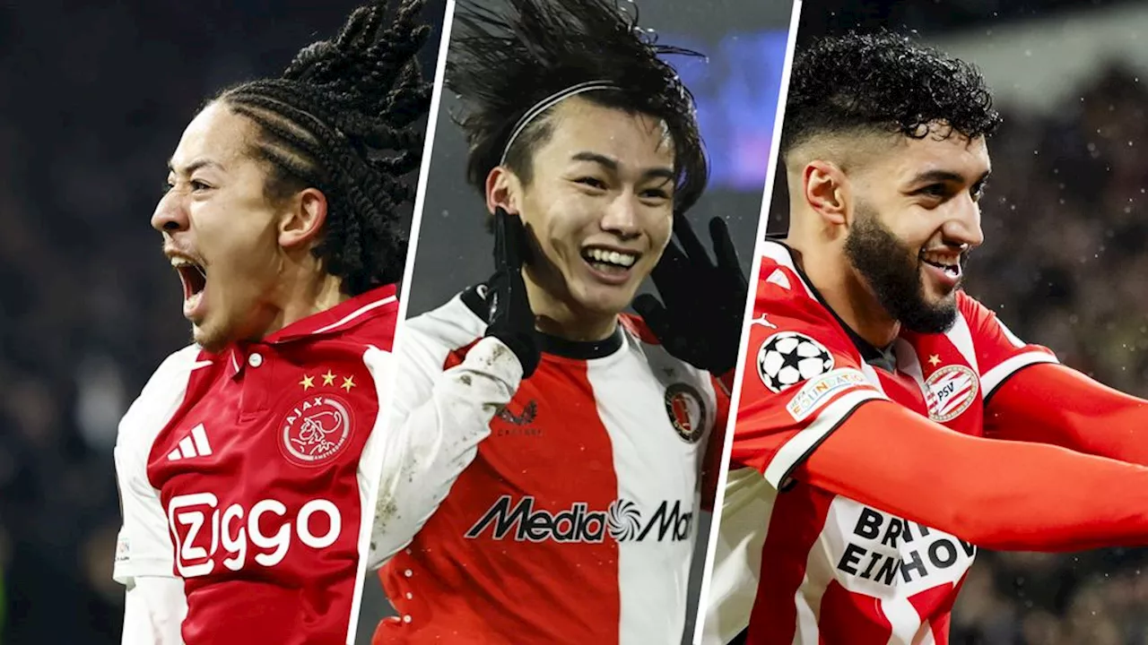 Nederland strijdt om Champions League-plekken in UEFA-coëfficiëntenranglijst