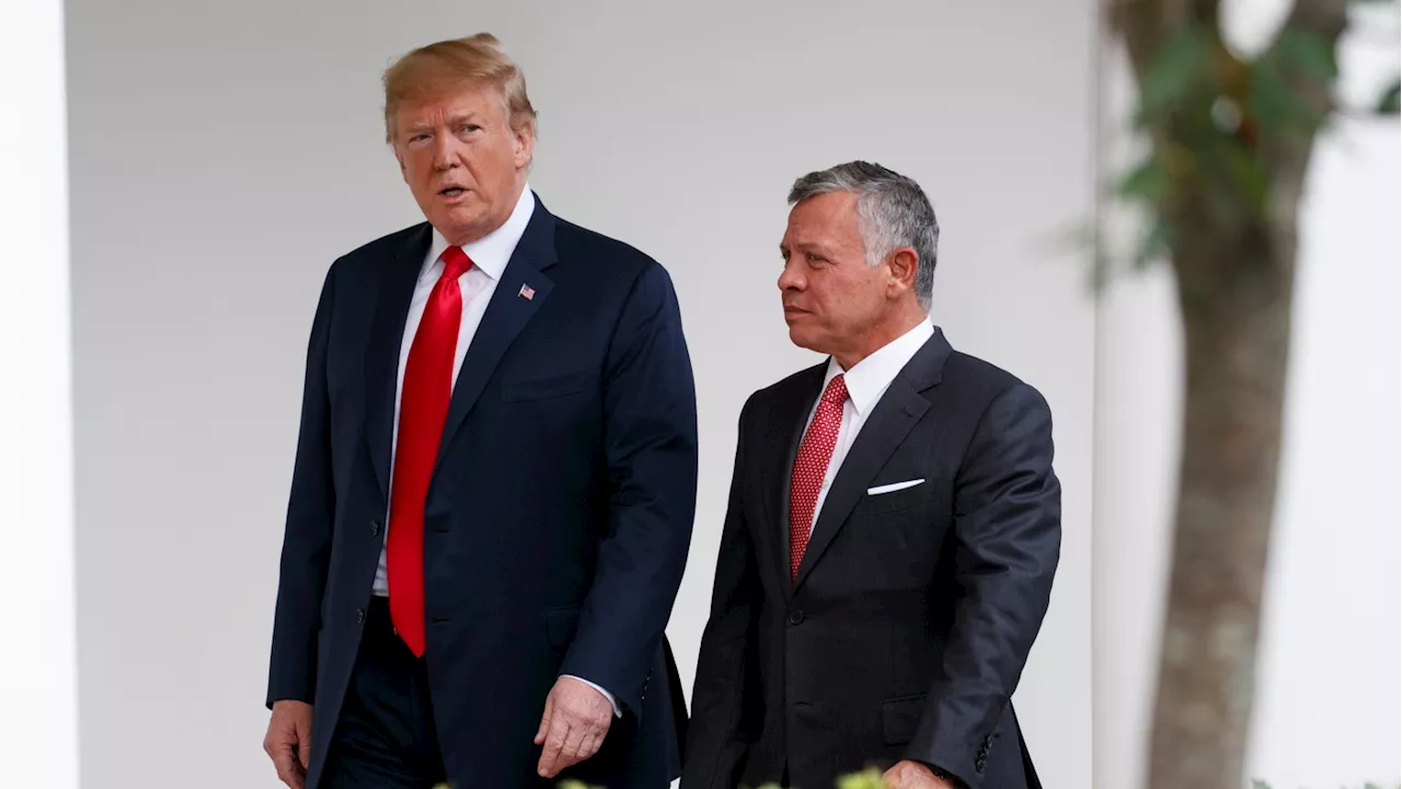 Jordan's King Abdullah heads to the White House as Trump pushes a Gaza takeover plan