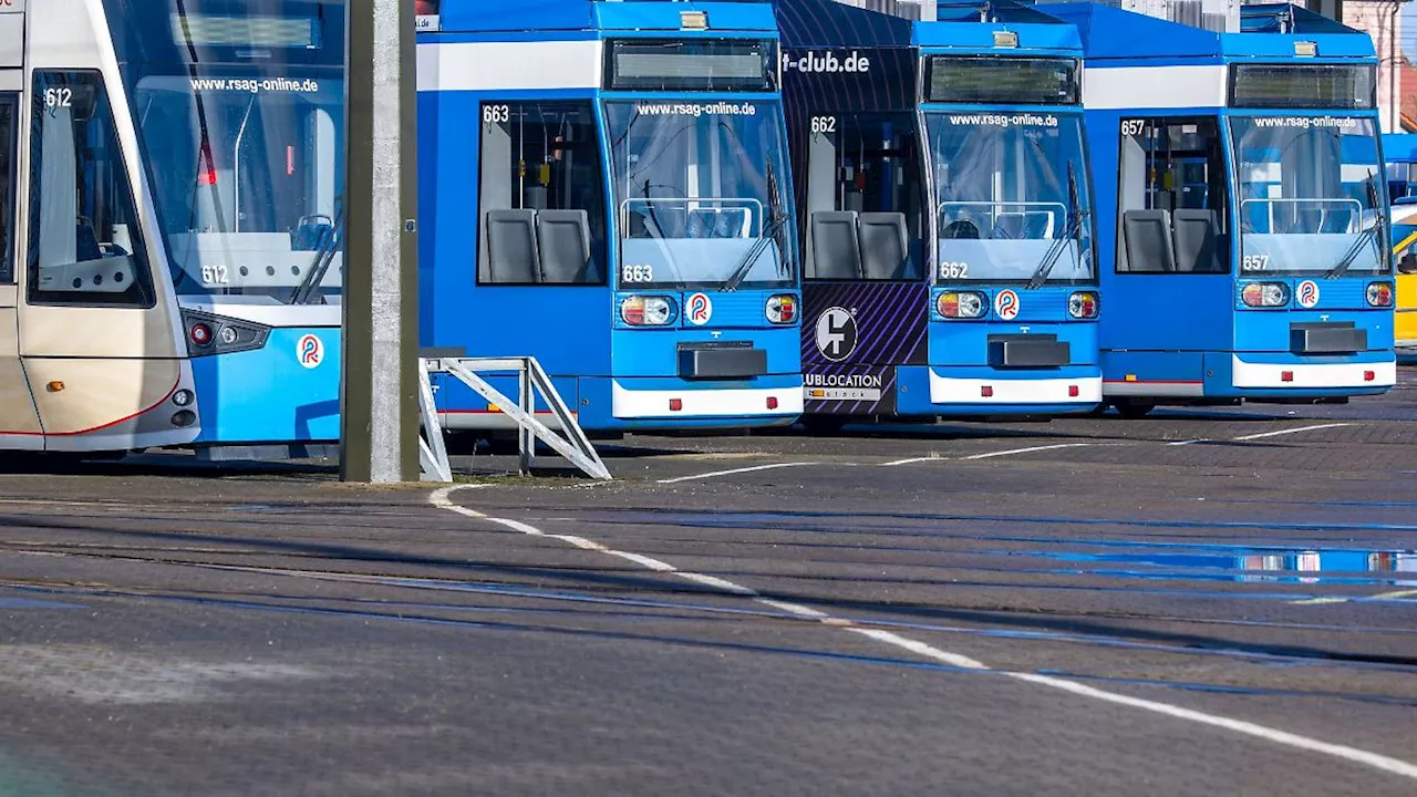 Mecklenburg-Vorpommern: Busse und Bahnen stehen still