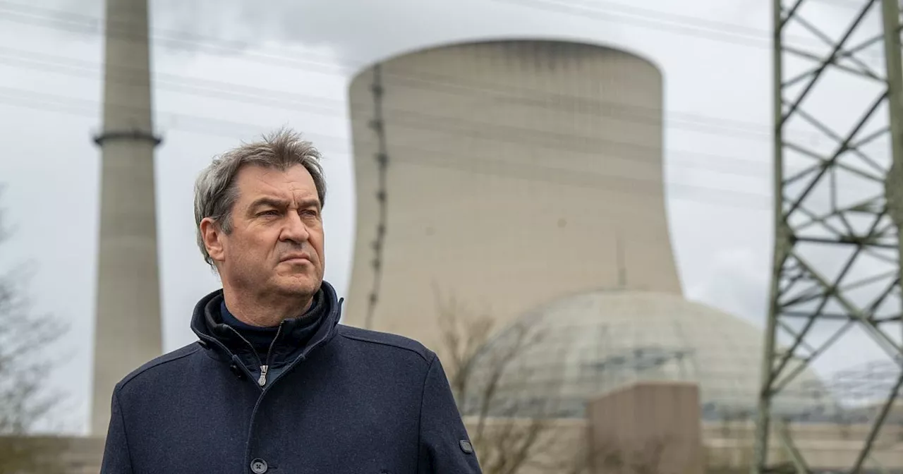 Söder will drei alte Atomkraftwerke in Deutschland reaktivieren