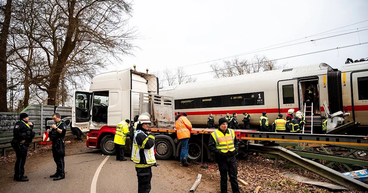 Tödliches Zugunglück in Rönneburg bei Hamburg