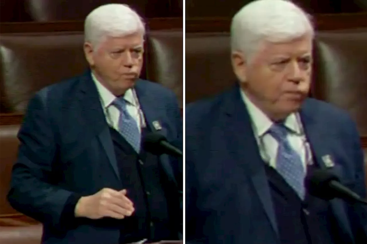 Connecticut Rep. John Larson freezes mid-speech on House floor after suffering 'adverse reaction' to medication: alarming video