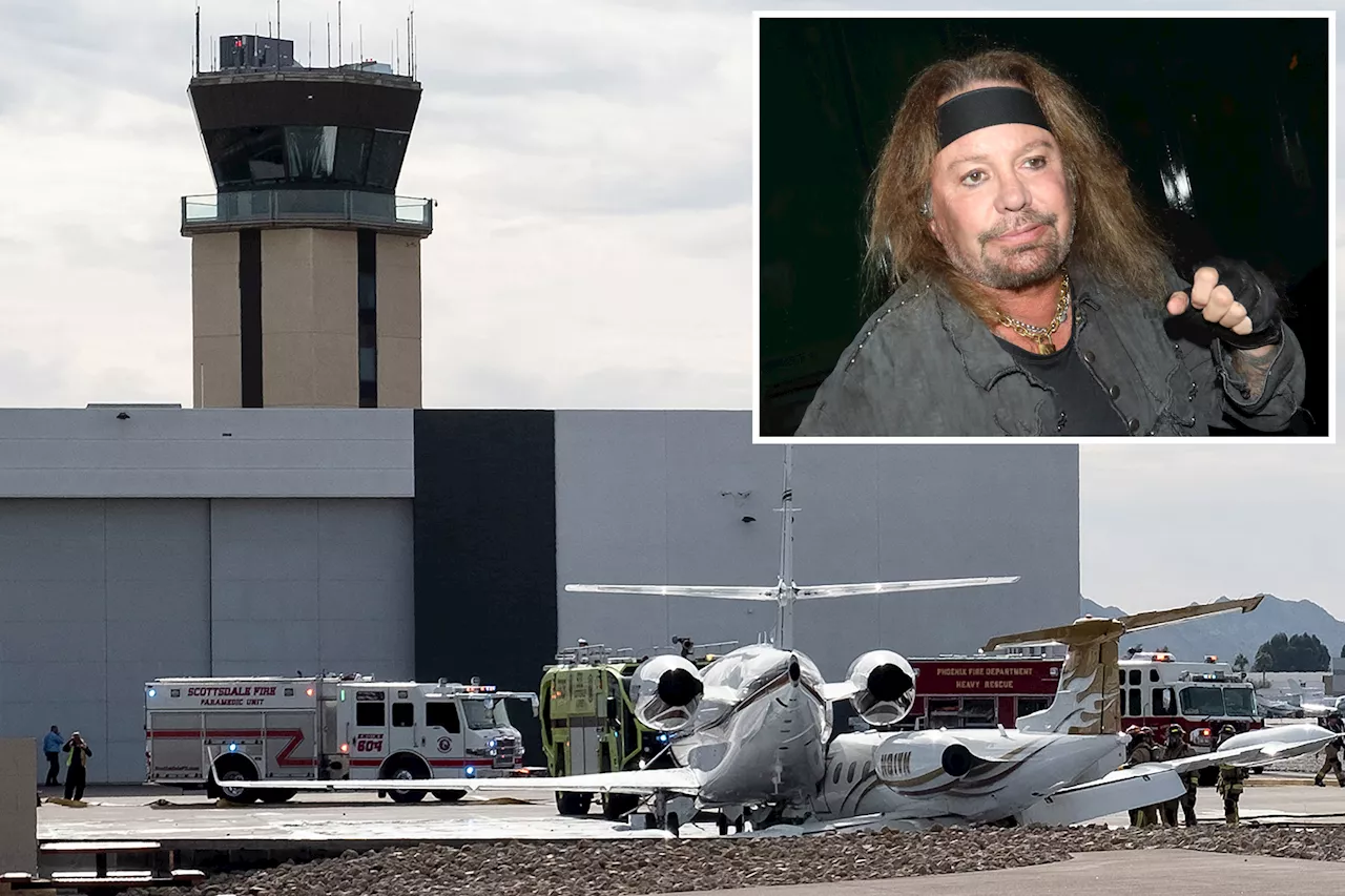 Fatal Collision at Scottsdale Airport Involves Vince Neil's Private Jet