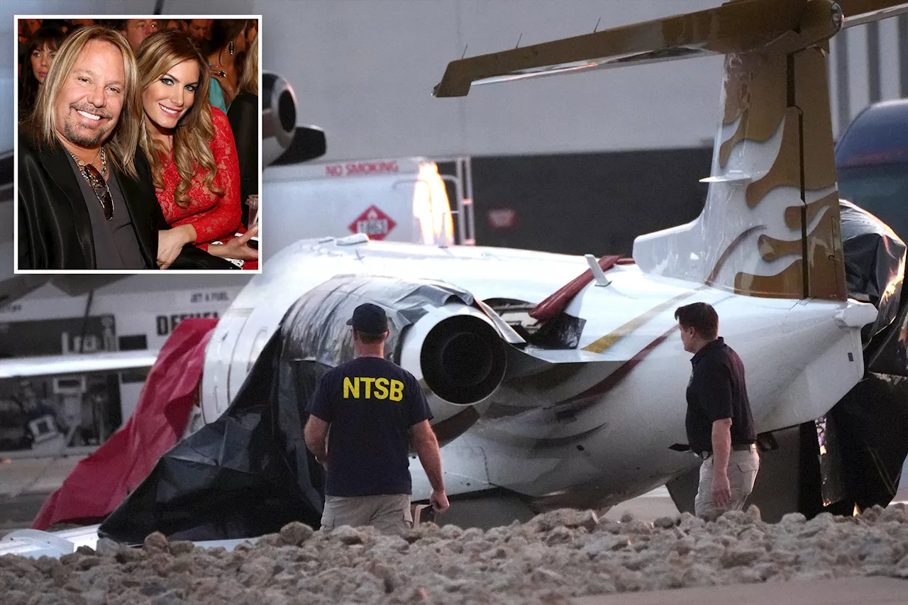 Mötley Crüe Singer's Jet Crashes into Parked Plane, Killing Pilot and Injuring Rocker's Girlfriend