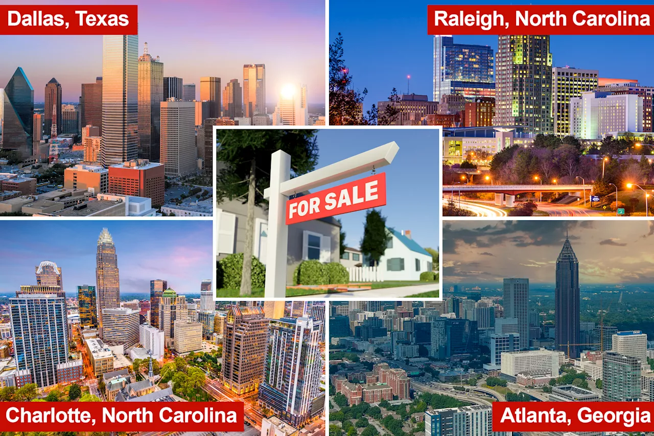 People are flocking to these 4 desirable cities as homeowners’ sale prices skyrocket