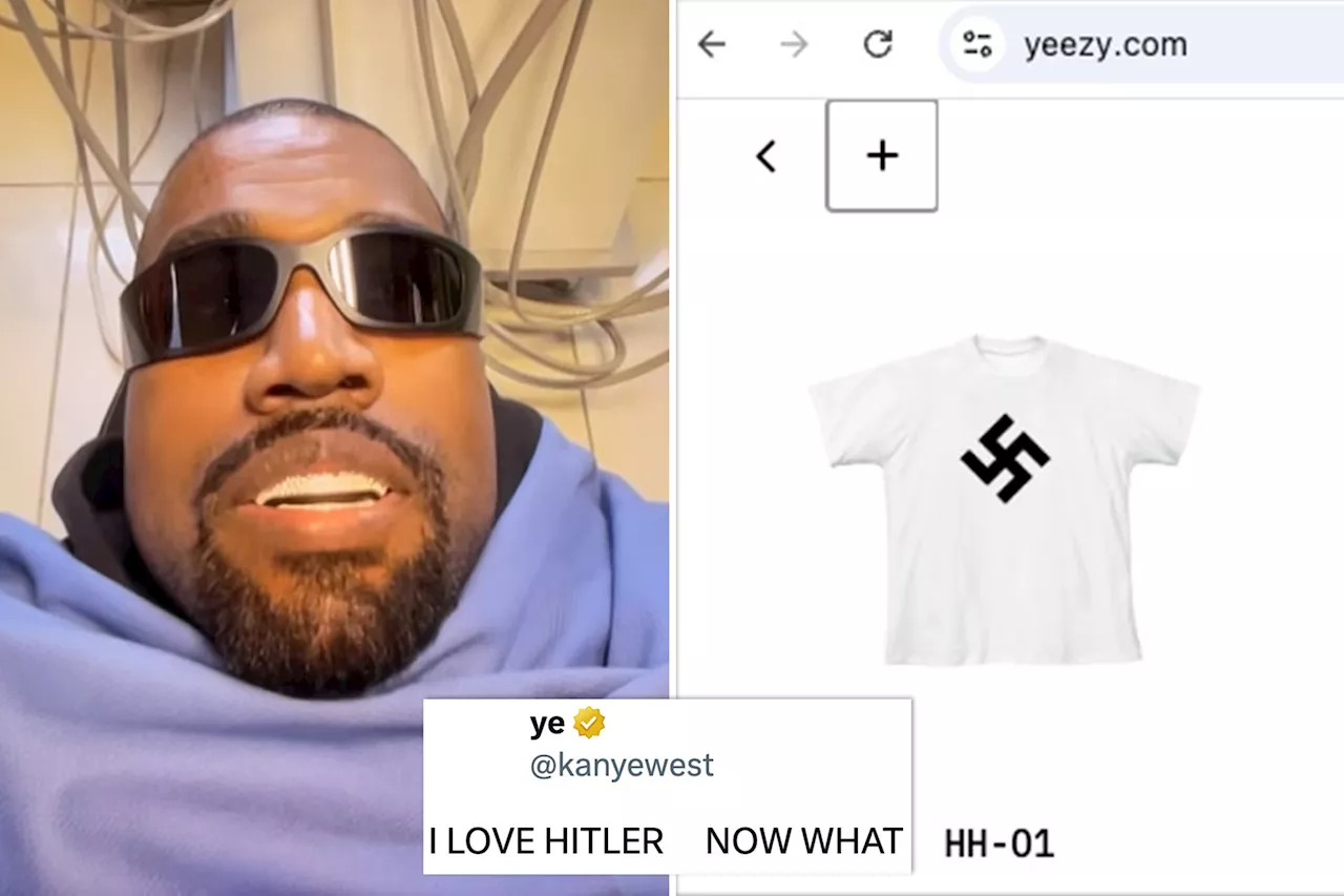 Shopify Removes Ye's Website Selling Nazi-Emblazoned T-Shirts