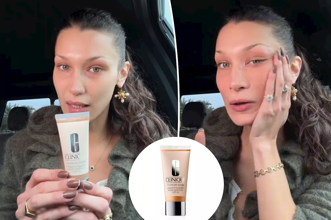 Bella Hadid's three-minute beauty routine includes this 'really good' Amazon find: Looks 'like we just went to the beach'