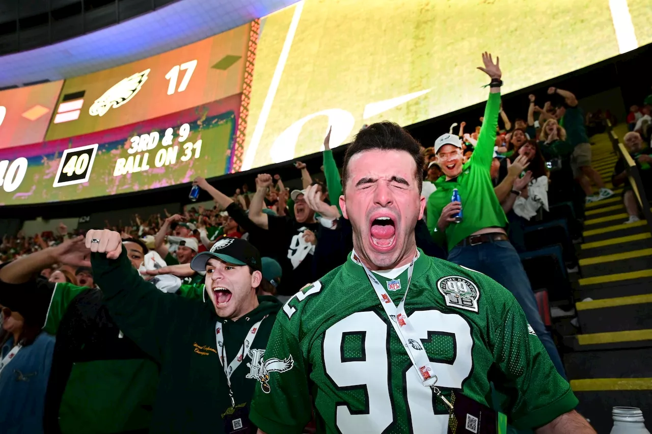 Eagles Celebrate Second Super Bowl Victory with a Lavish Locker Room Party