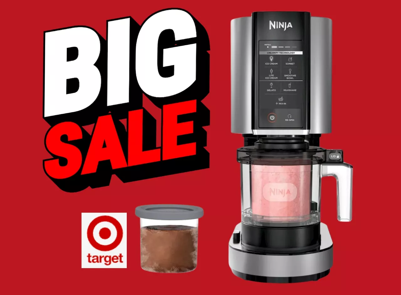 Target's Ninja Creami Ice Cream Maker Deal: Over $30 Off