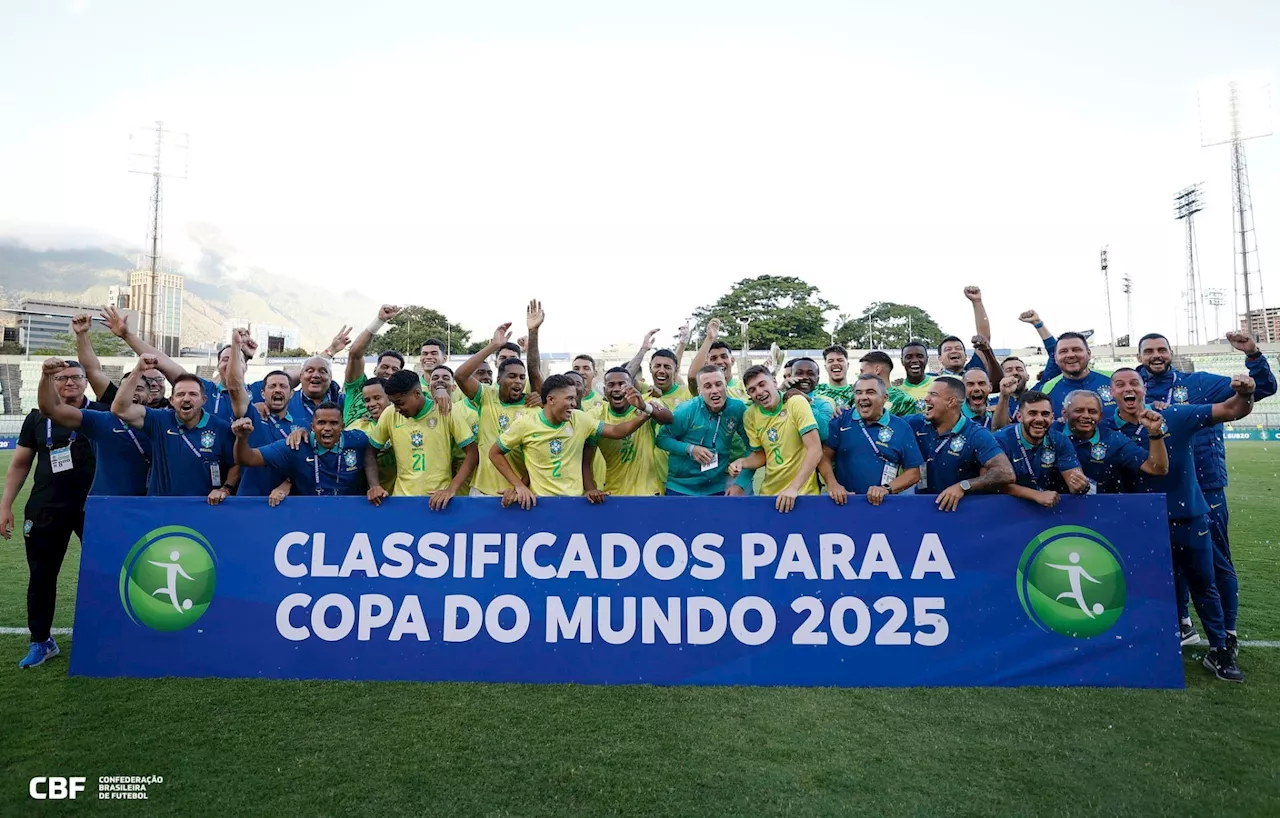 Brasil vence Paraguai e se classifica para o Mundial sub-20