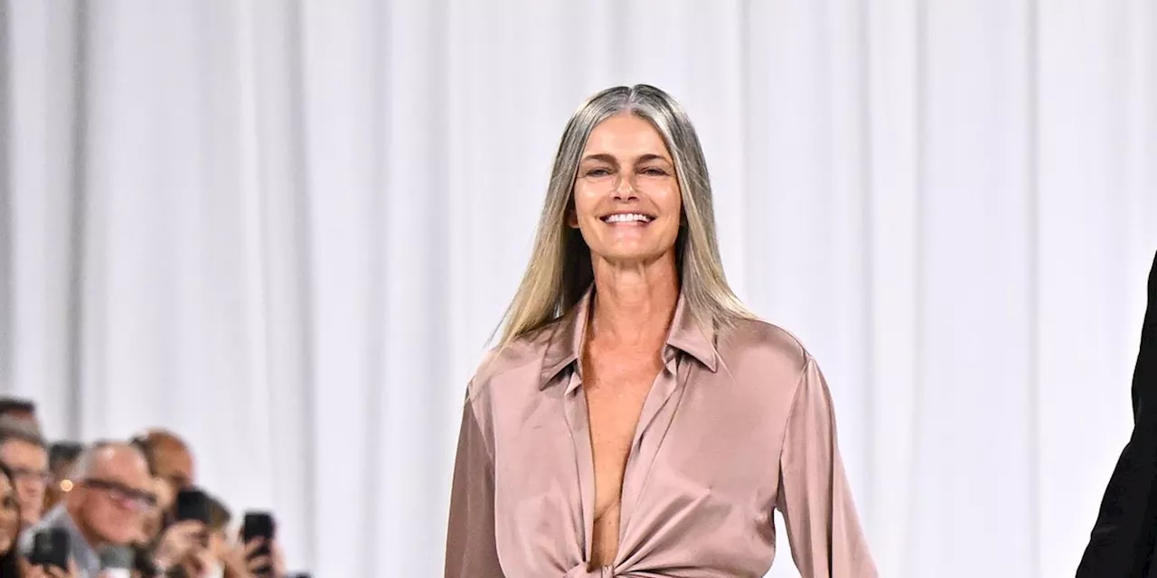 Paulina Porizkova Embraces Aging, Challenges Anti-Aging Culture