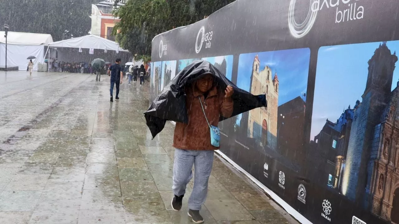 Chubascos y lluvias este martes en 24 estados del país; posibles descargas eléctricas y granizo