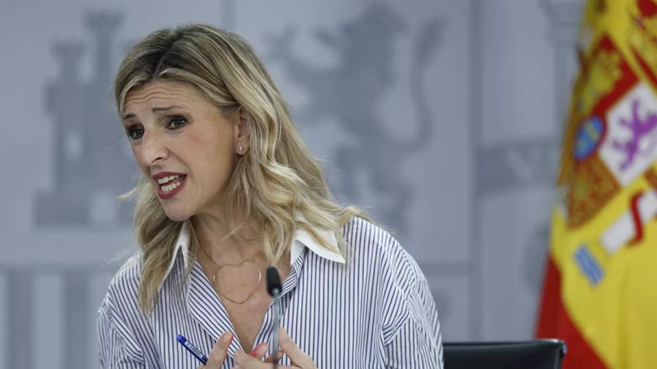 Yolanda Díaz carga contra la tributación del SMI: 'La justicia fiscal empieza por arriba, no por abajo'