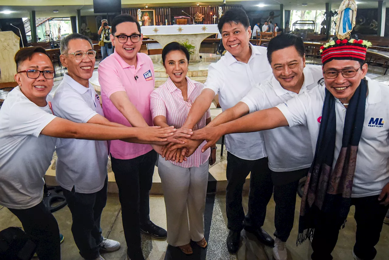 Pangilinan, Aquino Kick Off Campaign with Holy Mass, 'Leni Magic' Rally in Cavite