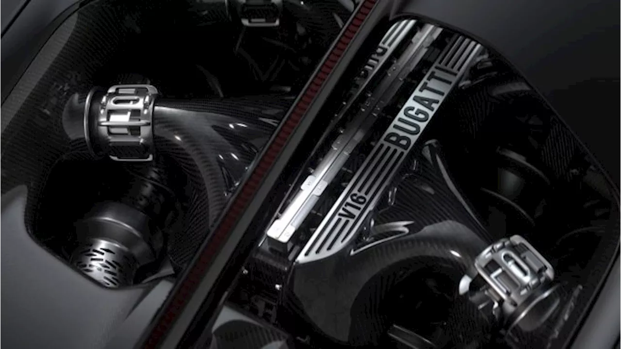 Bugatti's New Supercar, the Tourbillon, Roars to Life With a 8.3-Liter V-16 Engine