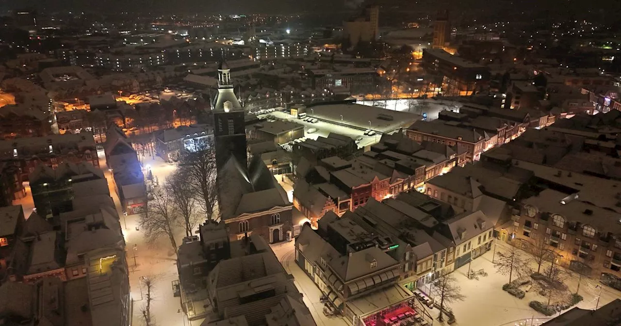 Drenthe wordt wakker in een witte wereld, code geel vanwege gladheid