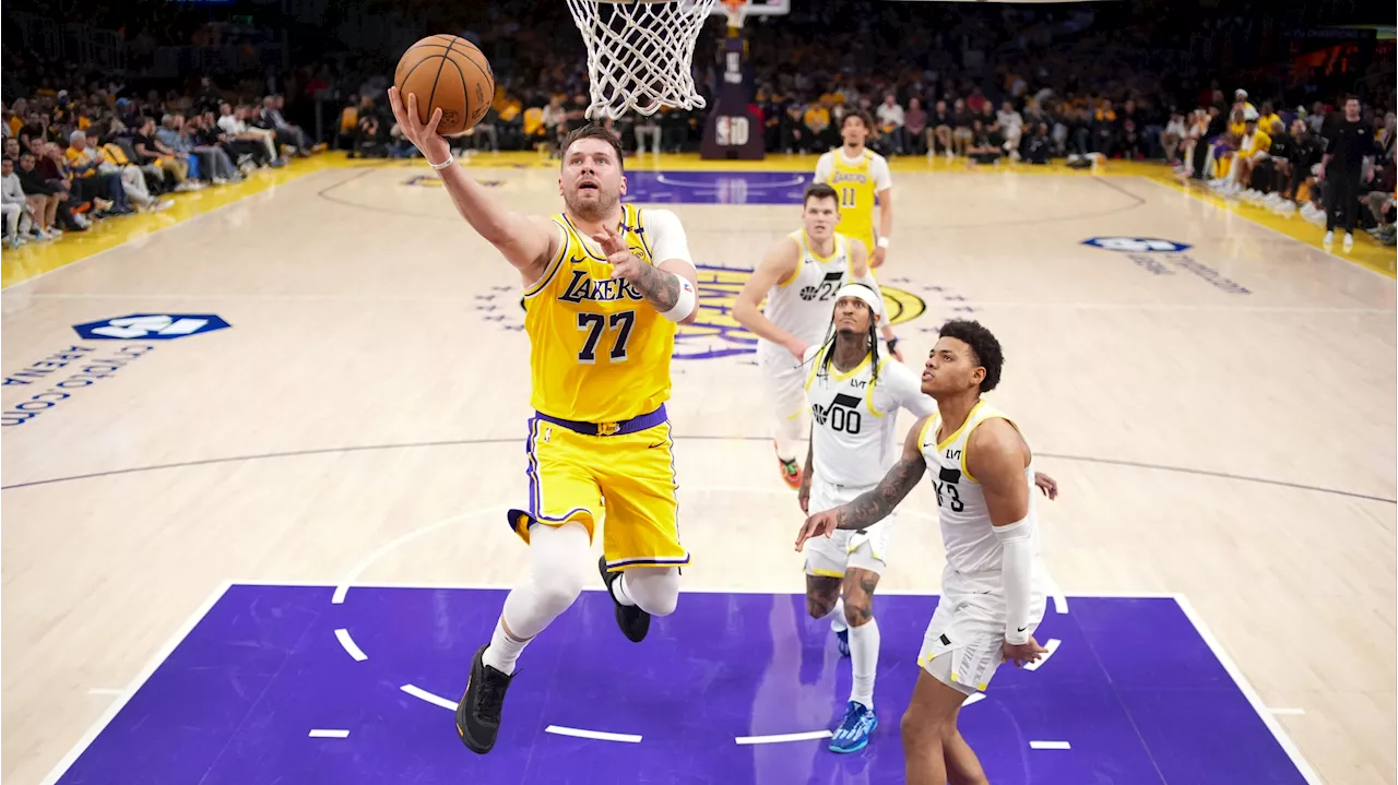 'Lokura' Doncic en su debut con Lakers: 14 puntos y camisetas gratis para todos