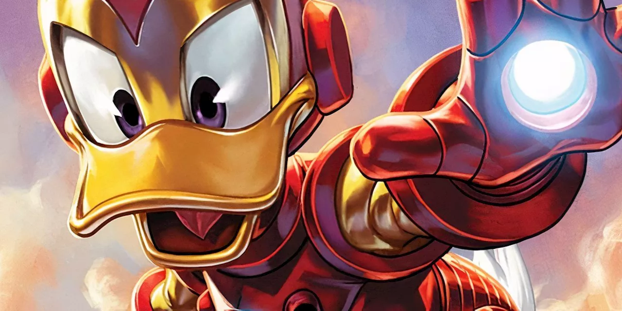 Donald Duck Becomes Iron Man in Epic Marvel & Disney Crossover