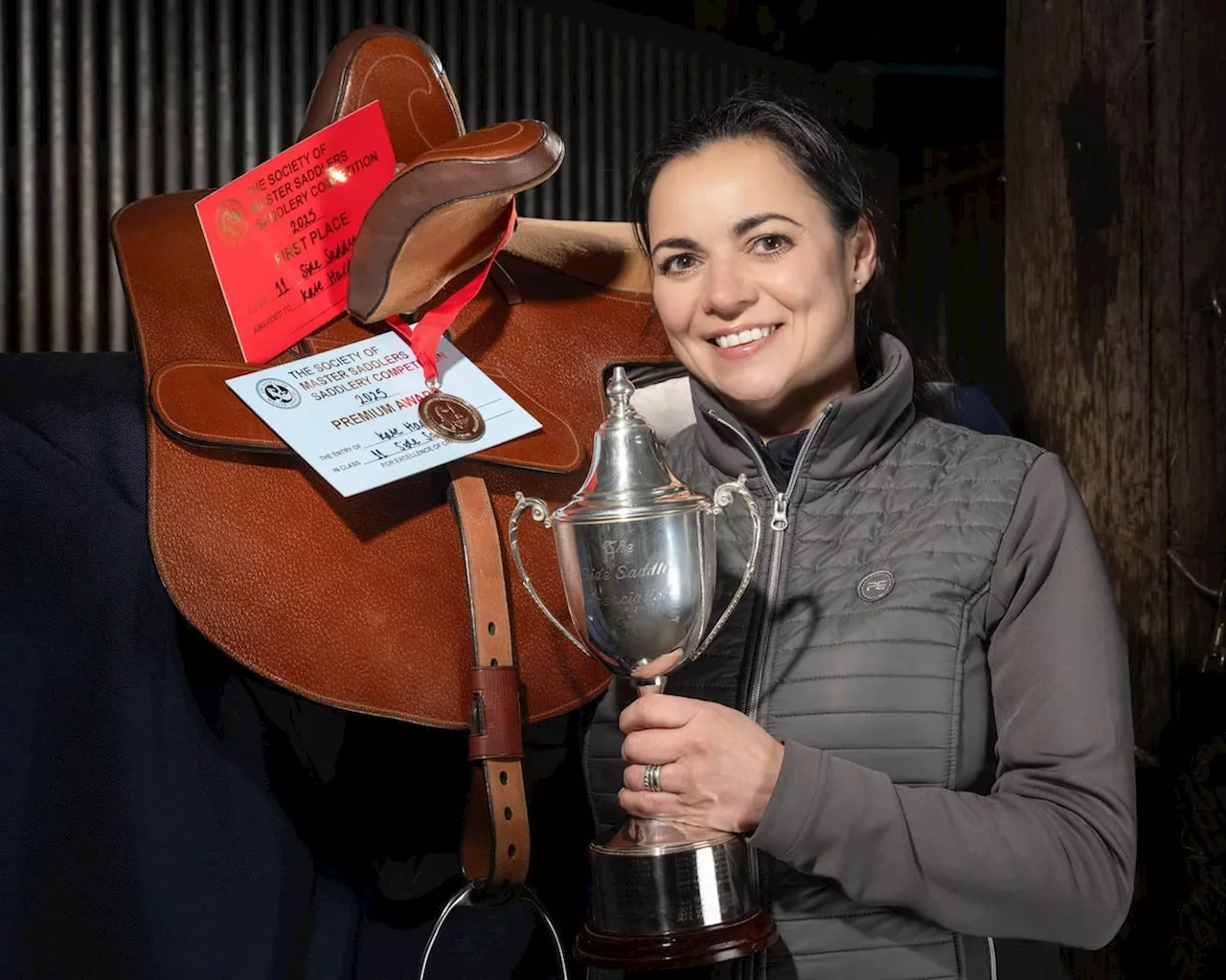 Kate Wins Prestigious Master Saddlers' Competition with Winning Side Saddle