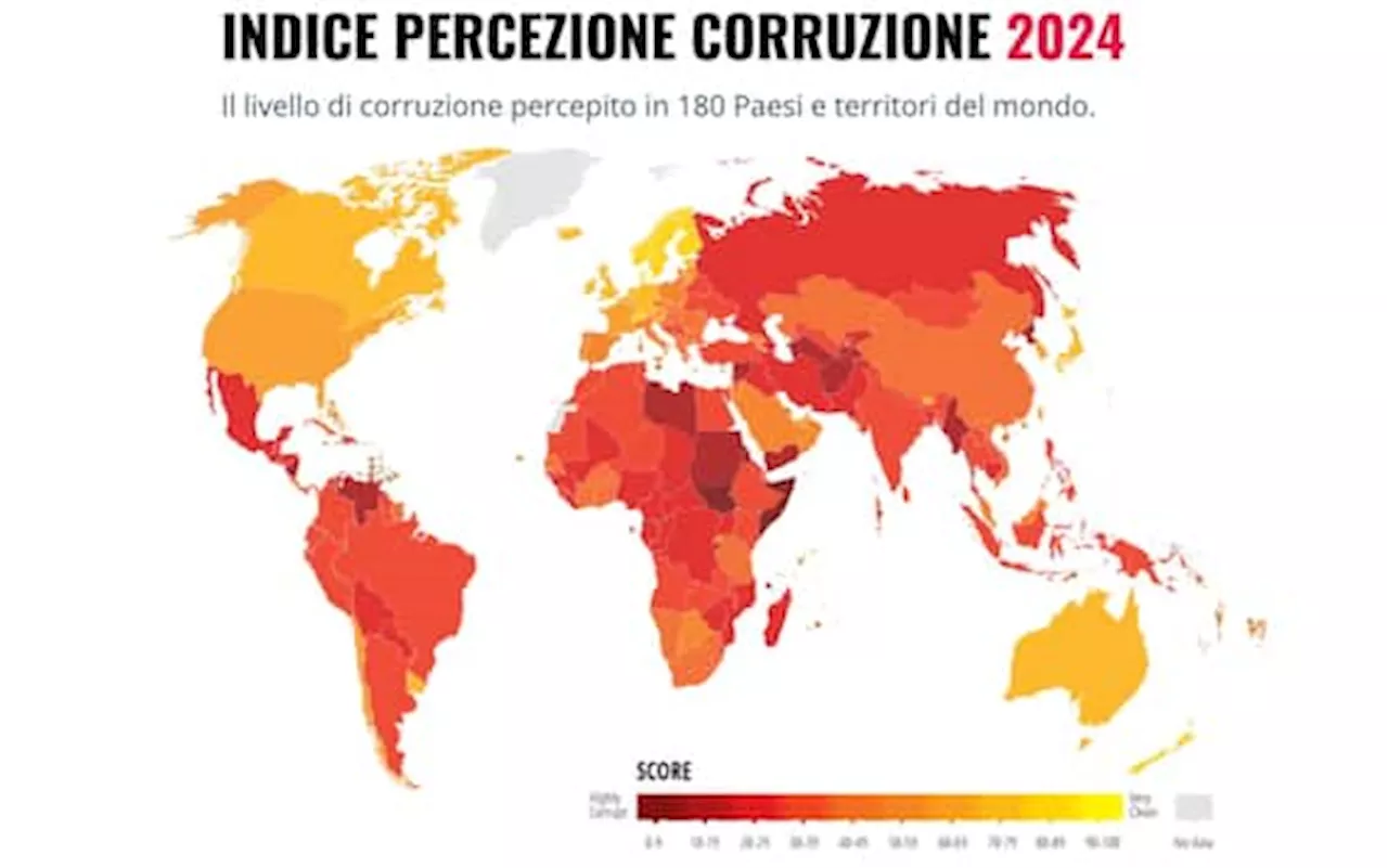 Italia: Inversione di Tendenza nell'Indice di Percezione della Corruzione