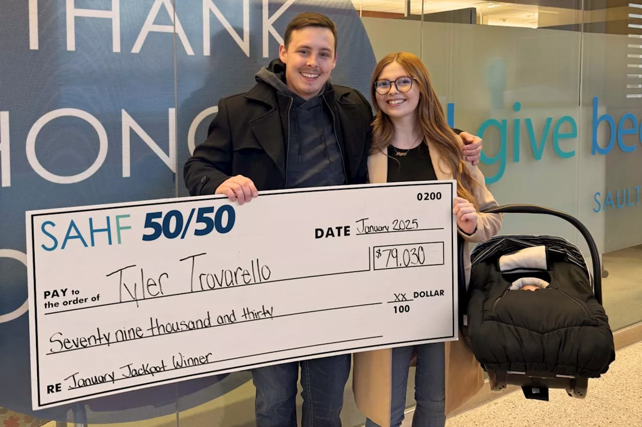 New father wins $79K in 50/50 draw