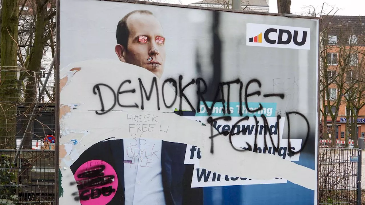 Anstieg von Übergriffen auf Wahlhelfer und Wahlplakate in Berlin