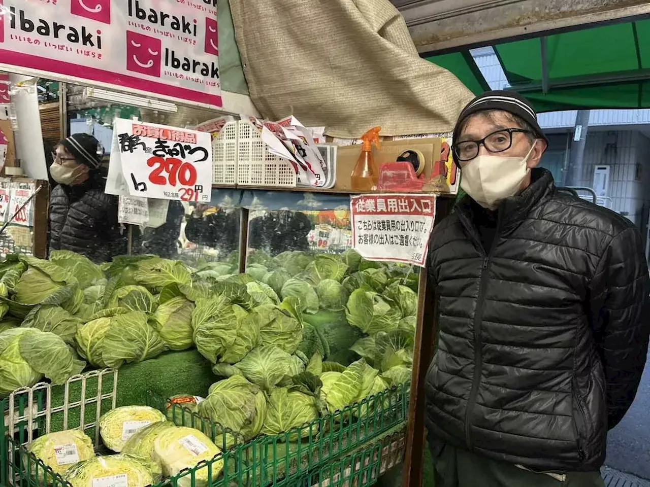 愛知県田原市でキャベツ約800個盗まれた