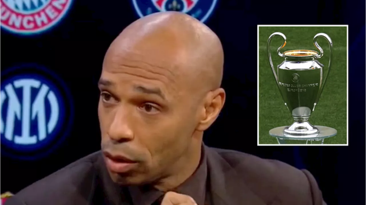 Thierry Henry didn't hesitate when naming club that can stop Real Madrid winning the Champions League