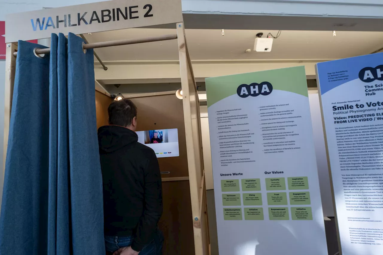 KI erkennt politische Gesinnung am Gesicht? „Smile to Vote“ im Deutschen Museum