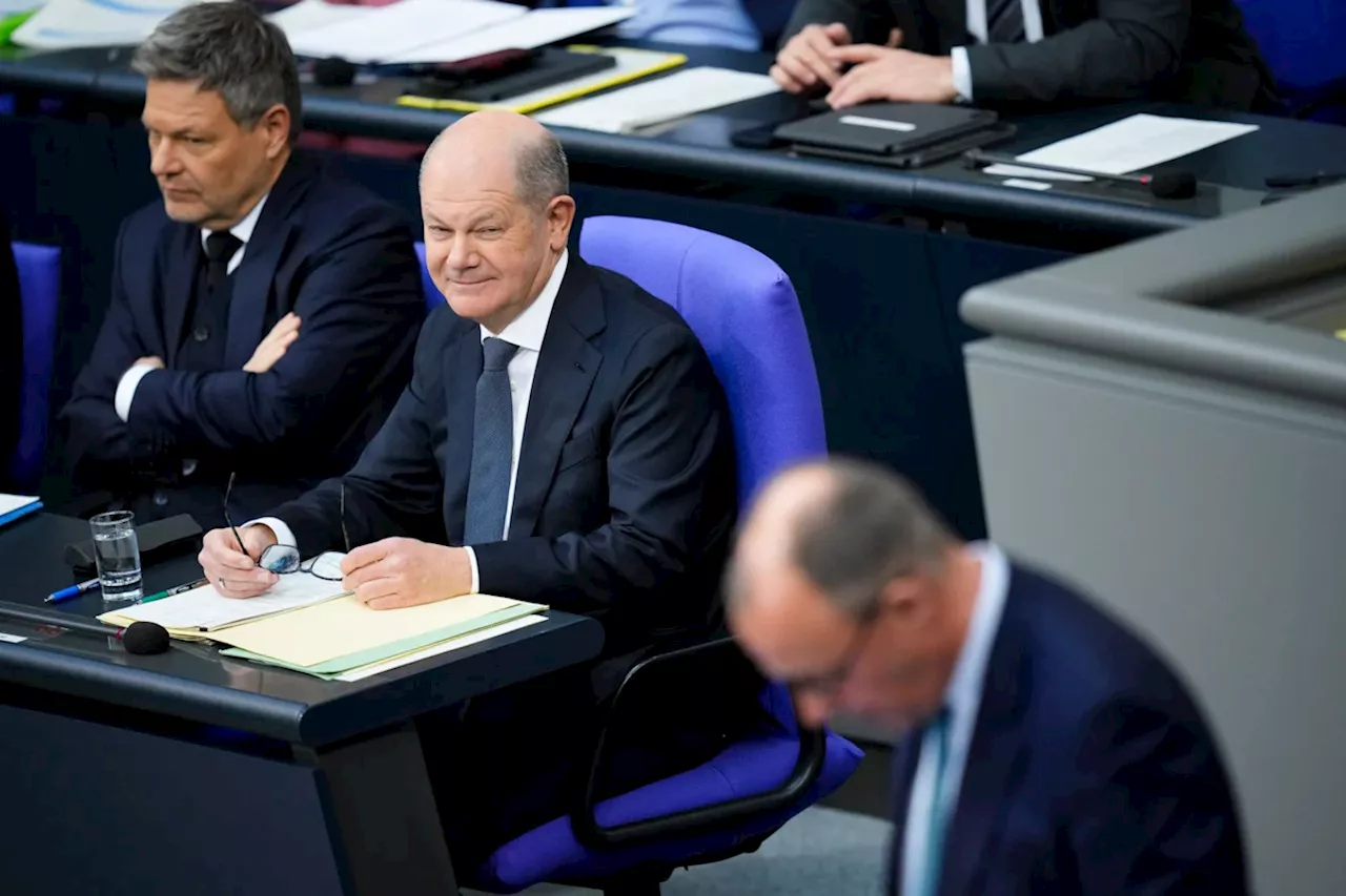 Zwingende Debatte: Scholz und Merz liefern sich Vorwürfe vor dem Bundestag