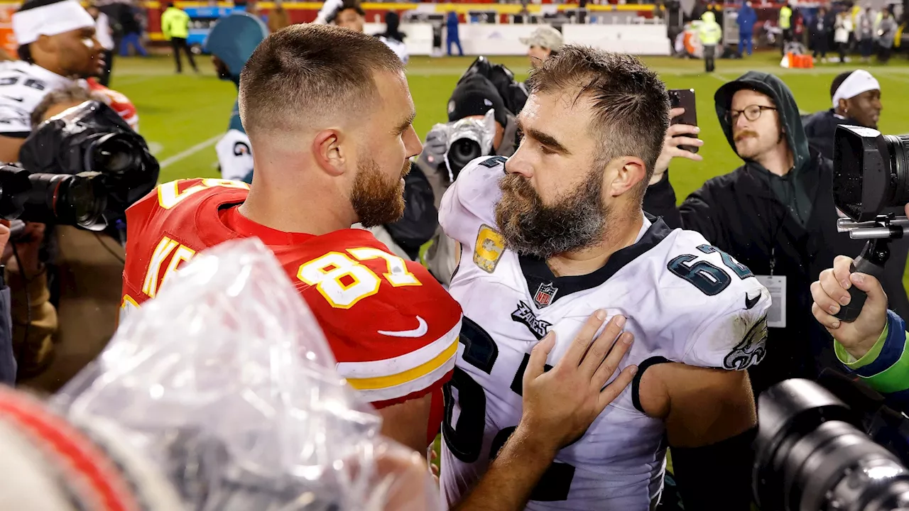 – Jason Kelce responds to fan after New Heights account deletes Eagles Super Bowl post...