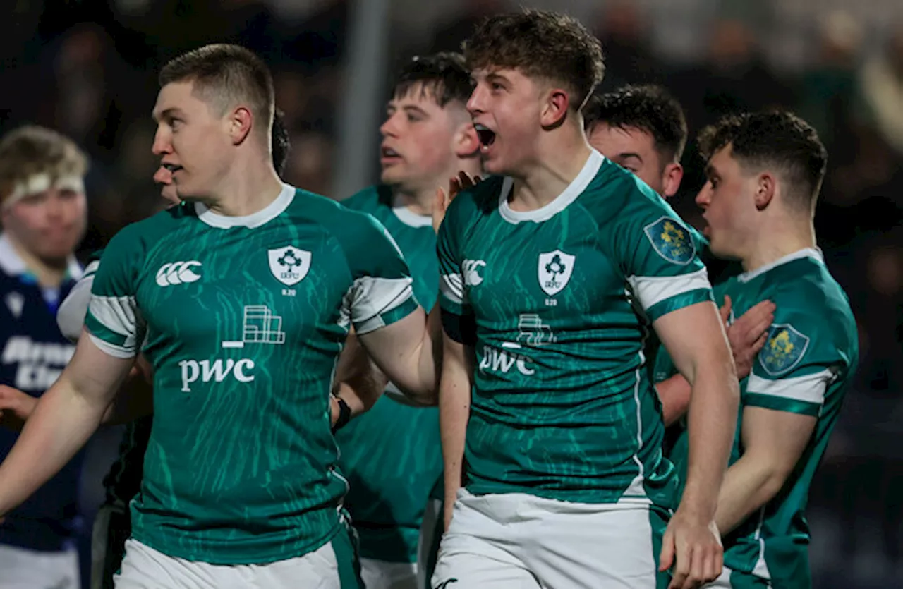 Ireland U20s to train against Easterby's Six Nations side this week