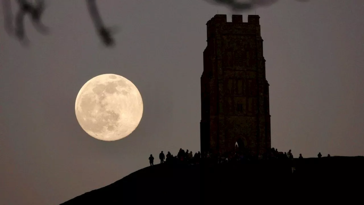 Snow Moon Illuminates February Skies