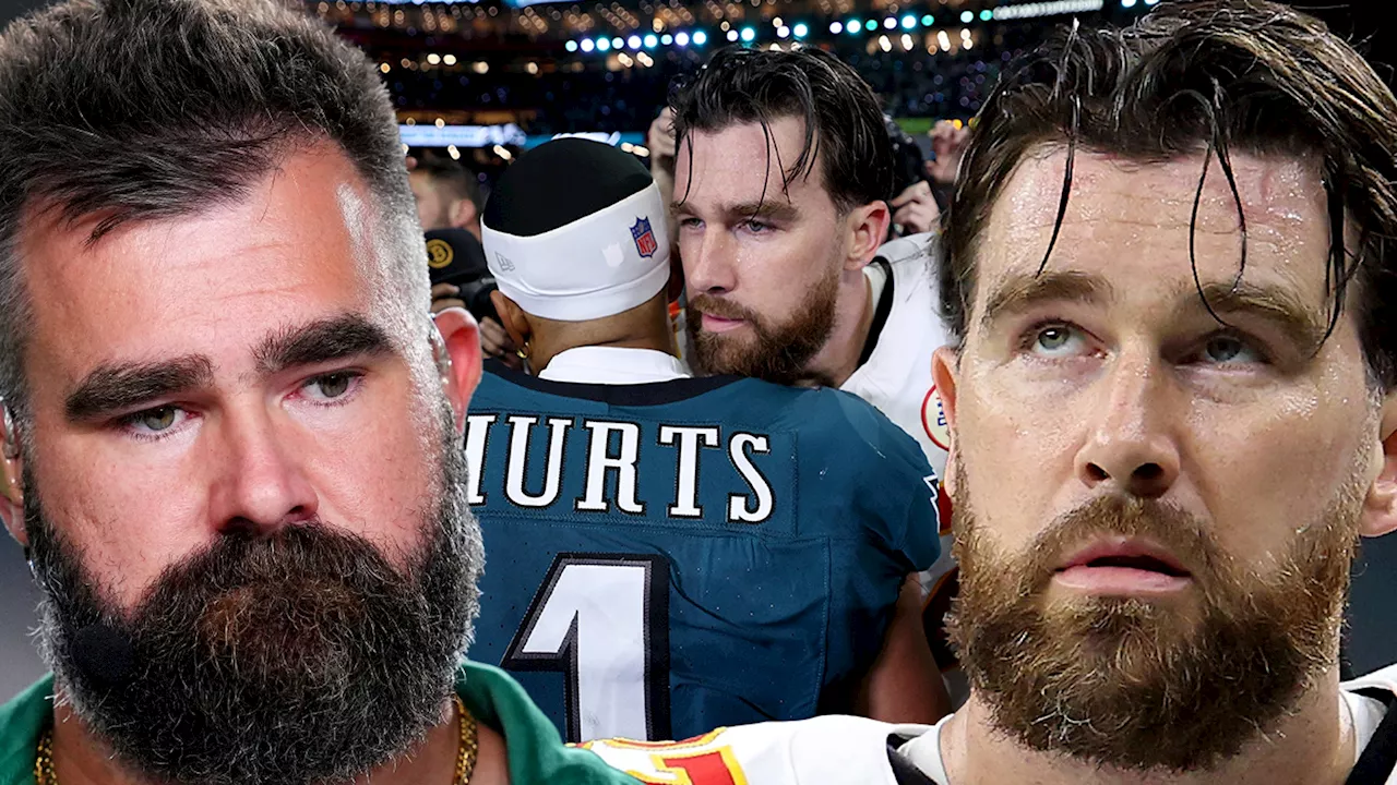 Mixed Emotions For Jason Kelce: Joy For Eagles' Victory, Sadness For Brother's Loss