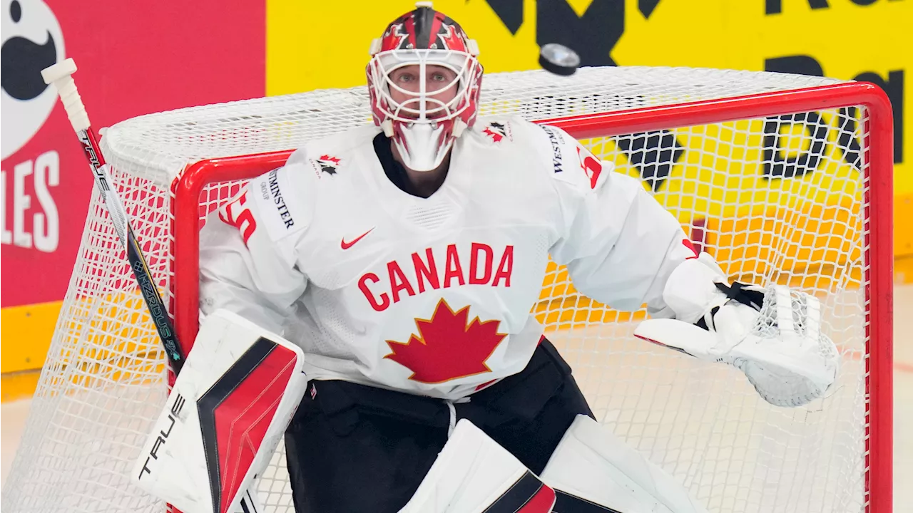 Binnington Practices with Team Canada, Cooper Hints at Starter Decision