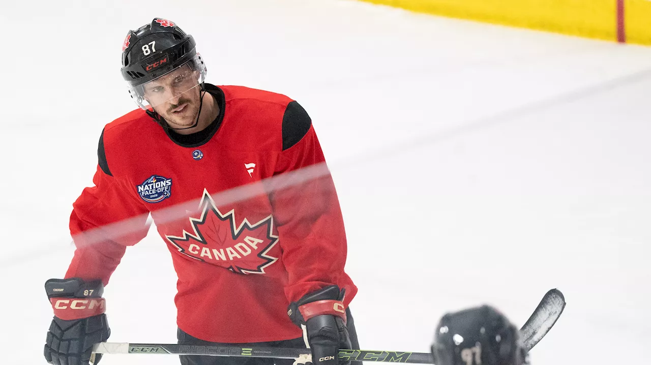 Crosby A Go For 4 Nations Face-Off, Canada Set to Face Sweden in Opener