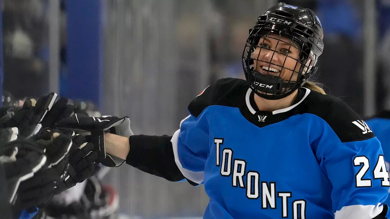 PWHL MVP Natalie Spooner Makes Season Debut