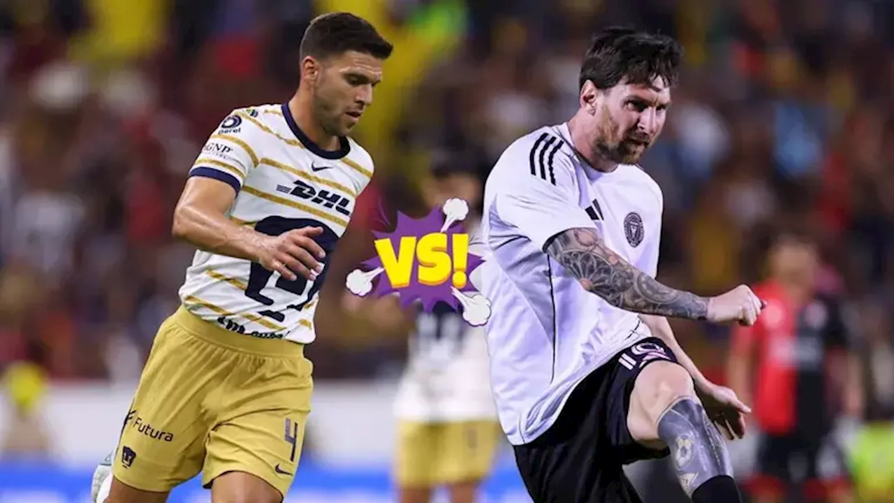 Los rivales de Pumas en Leagues Cup 2025: habrá partido contra Lionel Messi