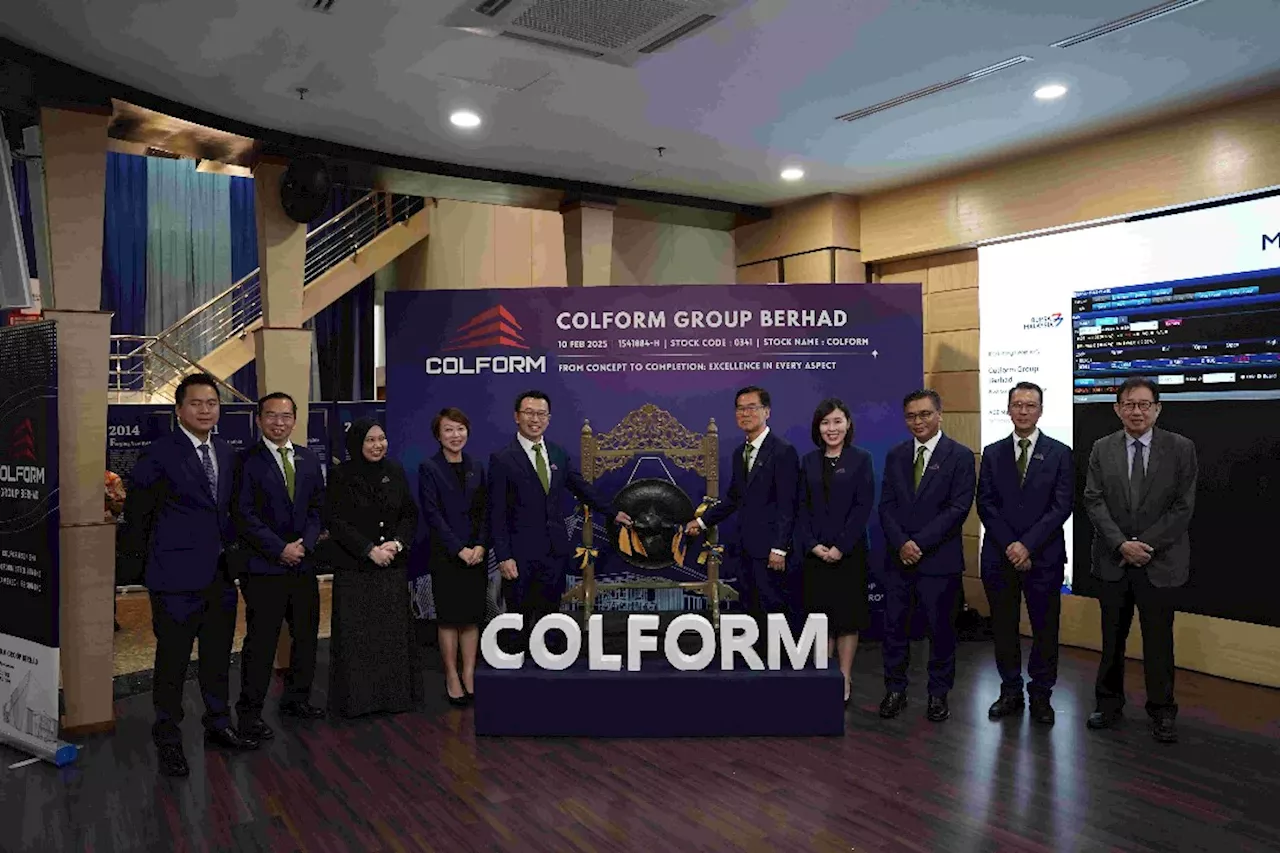 Colform Group Berhad Makes Successful Debut on ACE Market