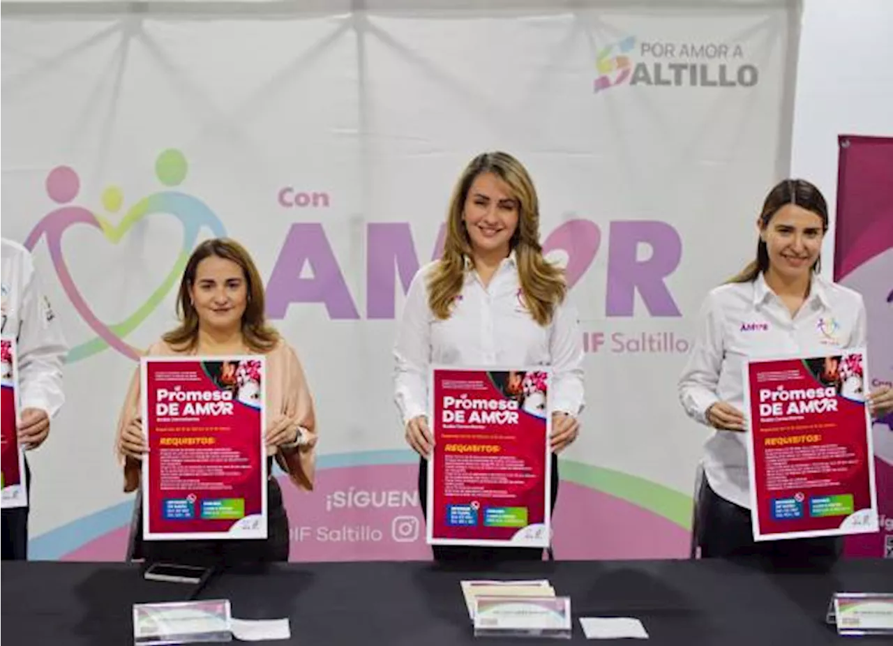 DIF Saltillo Invita a Bodas Comunitarias en Mayo