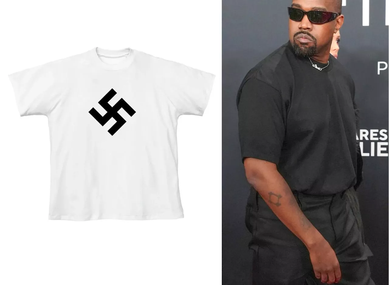 Kanye Wests Yeezy-nettbutikk stengt etter salg av hakekors-t-skjorter