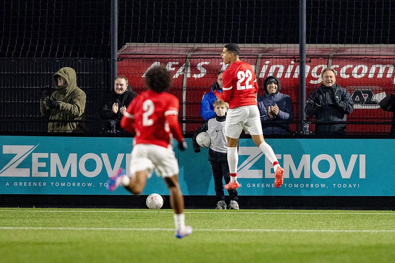 AZ Onder-19 naar achtste finale Youth League na strafschoppen tegen Benfica