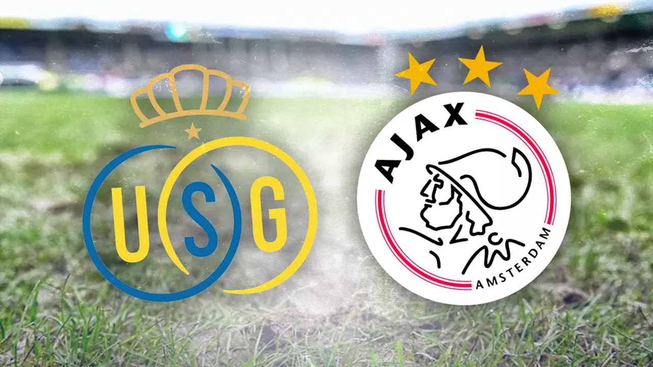 Union Sint-Gillis - Ajax wedstrijdrooster mogelijk verplaatst