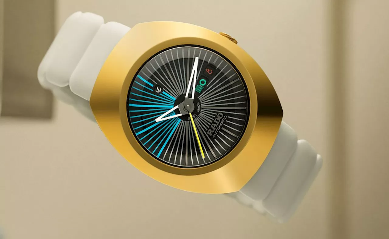 Rado's Diastar Gets a Futuristic Makeover Inspired by Brad Pitt's Space Helmet