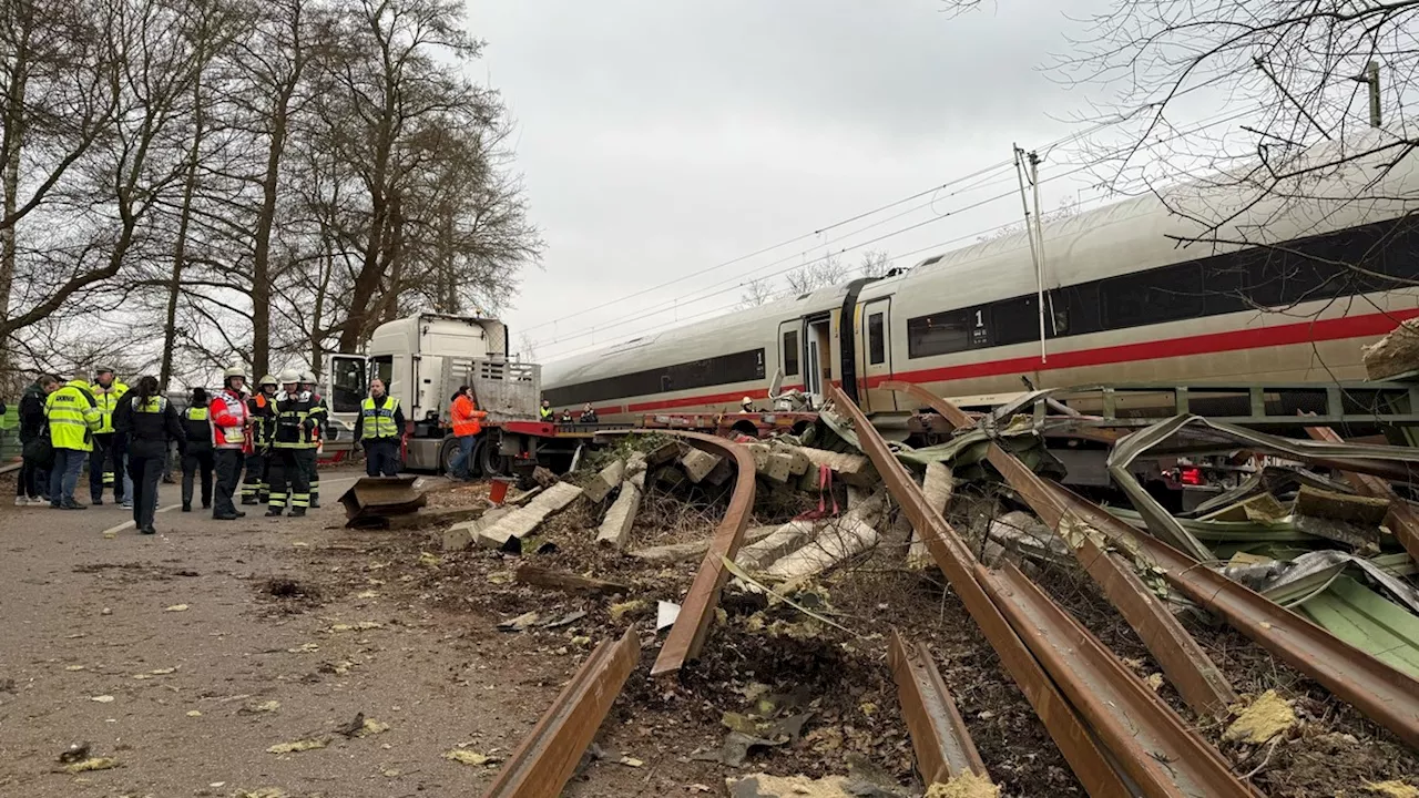 ICE-Unfall in Hamburg: mindestens ein Toter und mehrere Verletzte